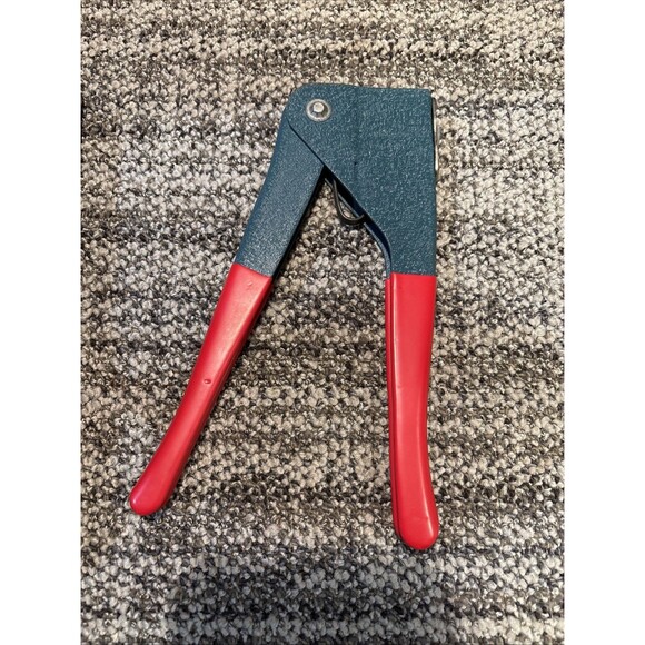 Vintage 1970S Swingline Rivet It Triple Head Riveting 9” Plier In Box USA - Picture 10 of 13